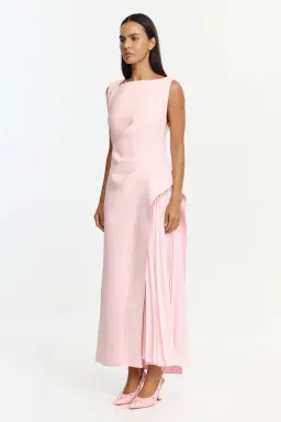 Acler Limosa Maxi Dress; Fairy Floss pink; size 12 for rent on The Volte - image 2