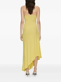 Christopher Esber Delphin Lace Rib Midi Dress for rent on The Volte - image 3