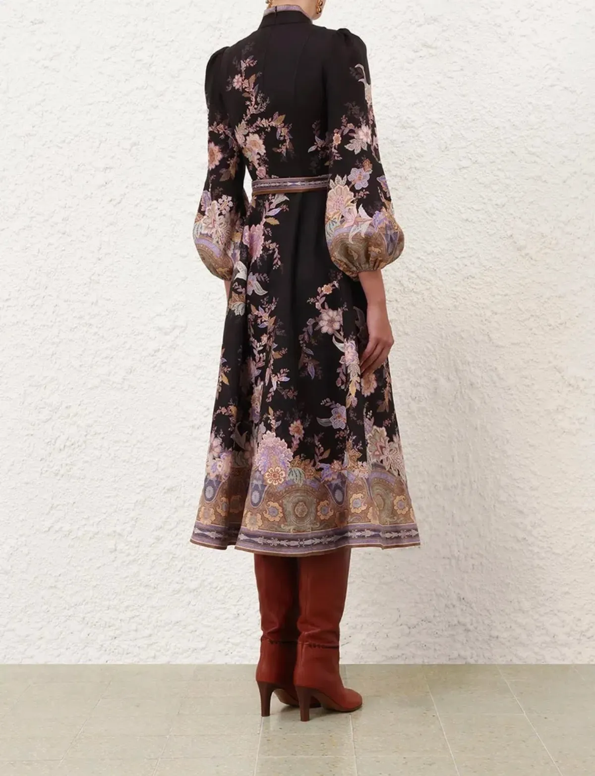 Zimmermann Luna Button Midi Dress - size 1 - Image 4