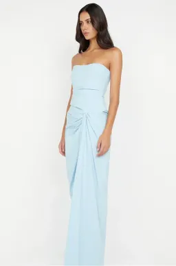 Bec & Bridge Domenic Strapless Dress Sky Blue for rent on The Volte - image 3