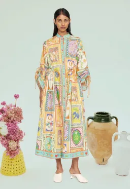 Alemais go to midi dress size 12 for rent on The Volte - image 1