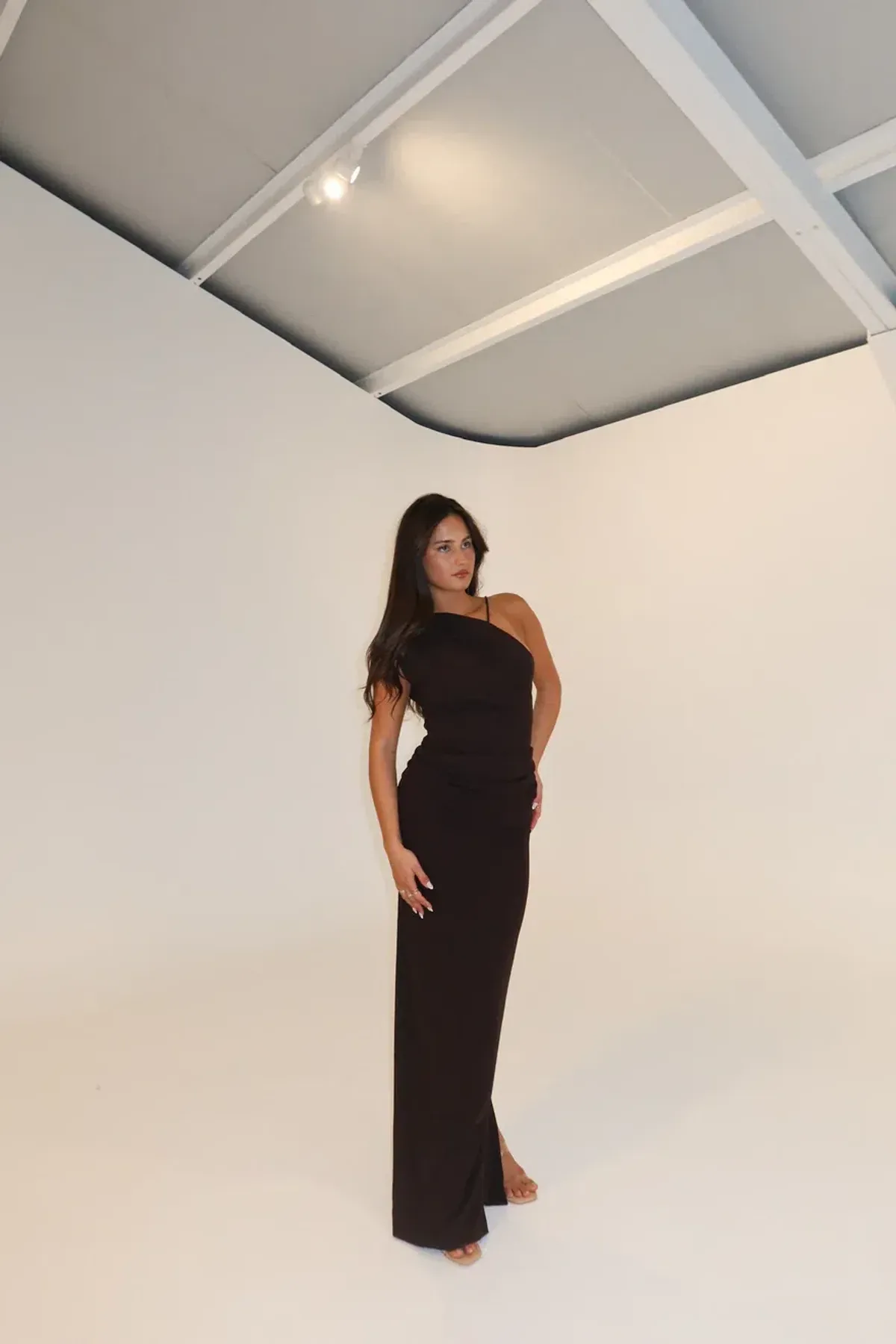 Effie Kats Greer dress- Coffee size XS - Image 4