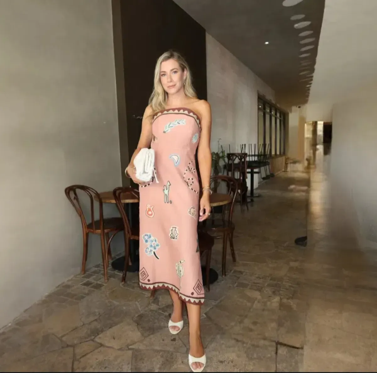 Alemais x La Sirena Exclusive Laurence Midi Dress Size 8 - Image 2