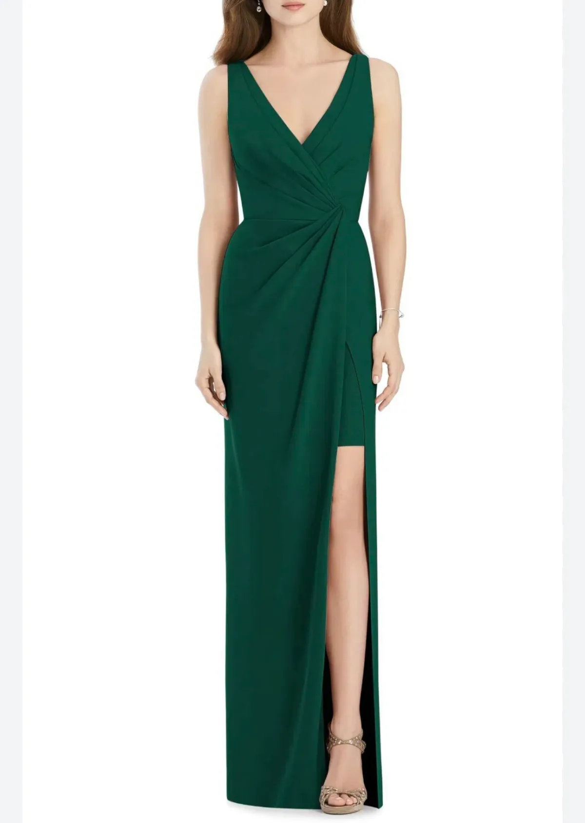 Jenny Packham Emerald Green Formal Dress - Image 1