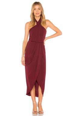 Shone Joy  - Core Knot Draped Dress for rent on The Volte - image 4