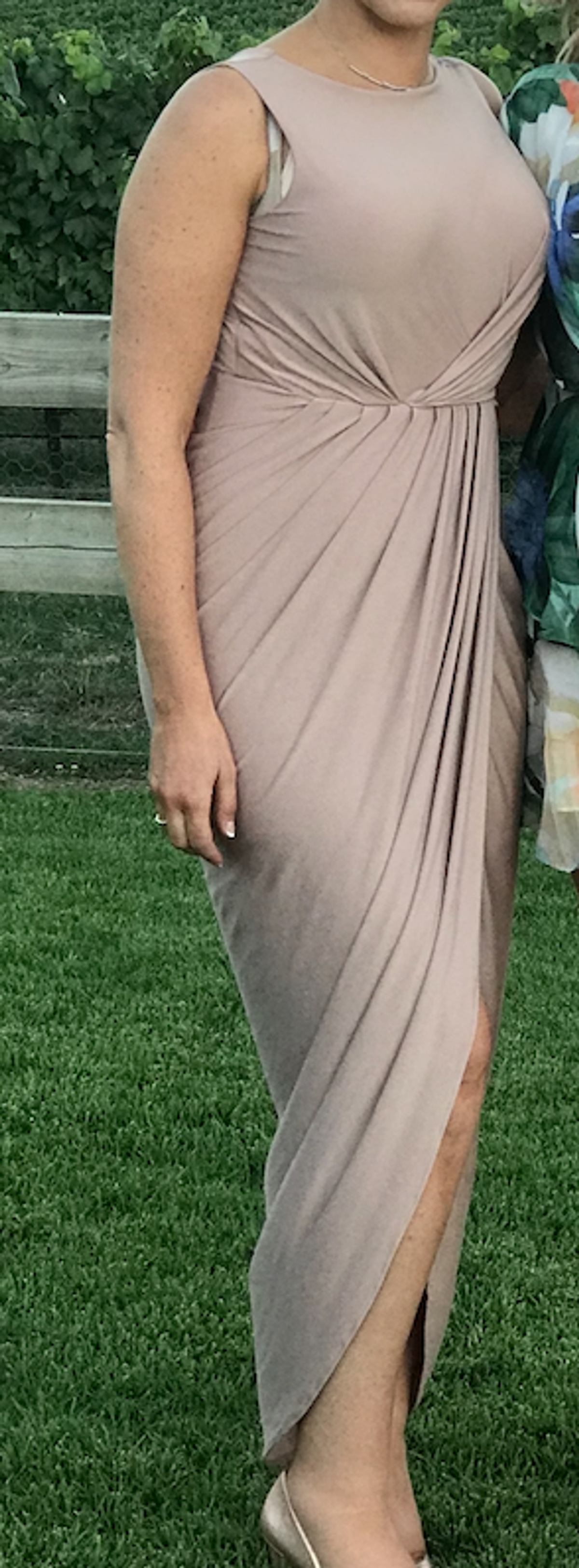 White Runaway Blush Cocktail/Bridesmaid dress - Image 7