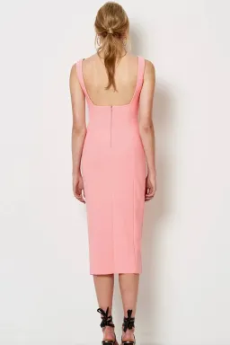 Bec & Bridge Hibiscus Islands Midi Dress Pink Size 6 for rent on The Volte - image 2