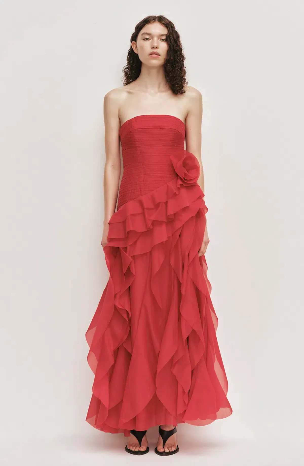 Canyon Gown | Scarlet Red - Size 8 - Image 2