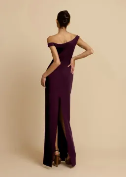 Arcina Ori Ellery Dress Plum Size 8 (S) for rent on The Volte - image 5