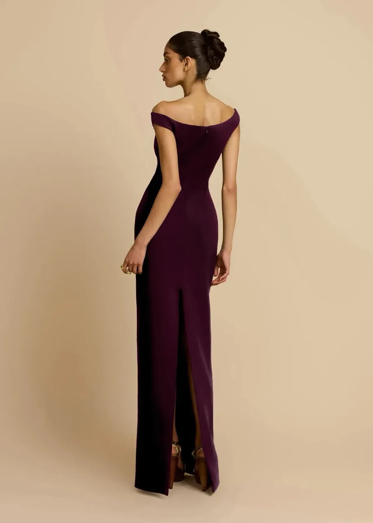 Arcina Ori Ellery Dress Plum Size 10 (M) - Image 4