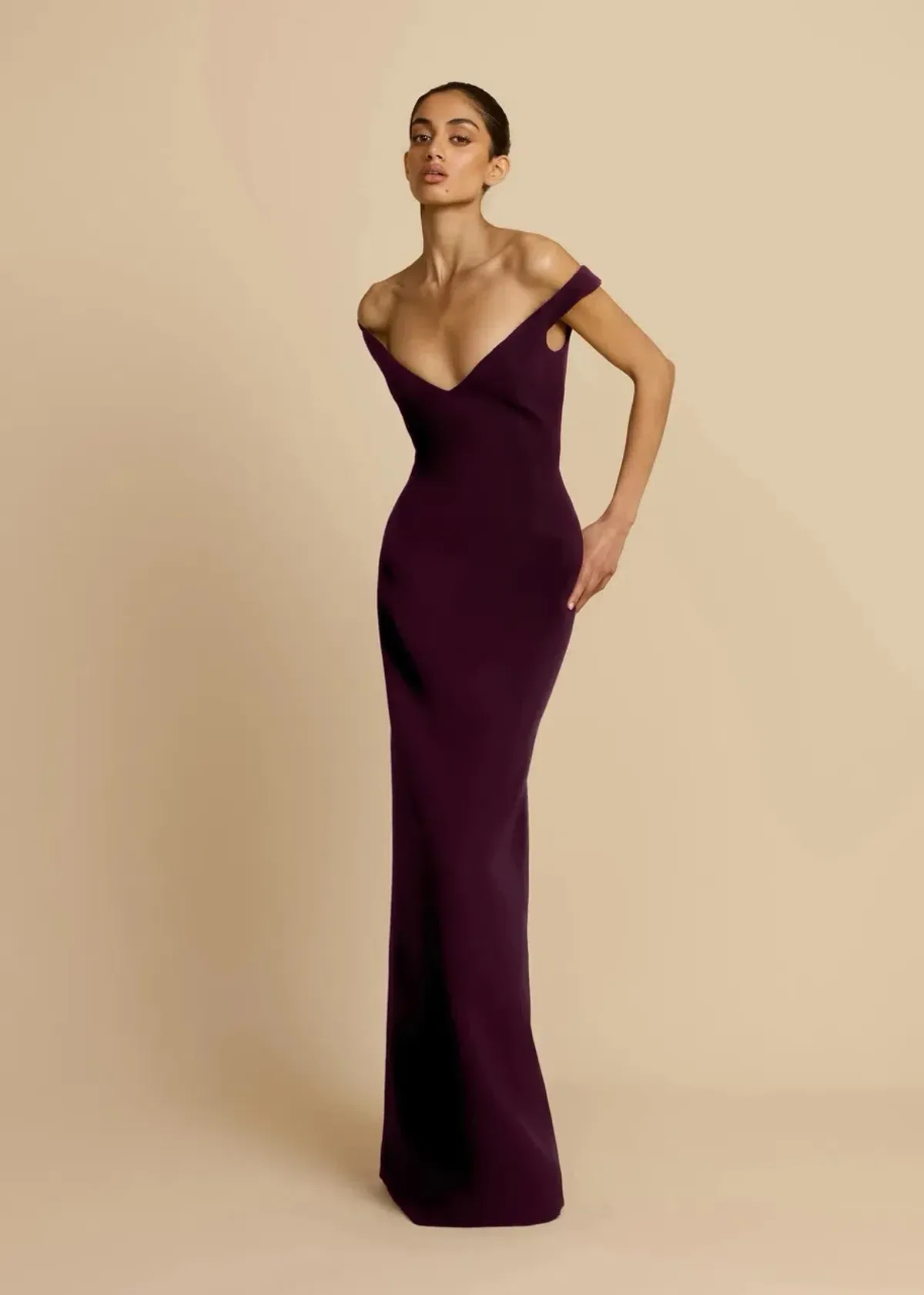 Arcina Ori Ellery Dress Plum Size 10 (M) - Image 2