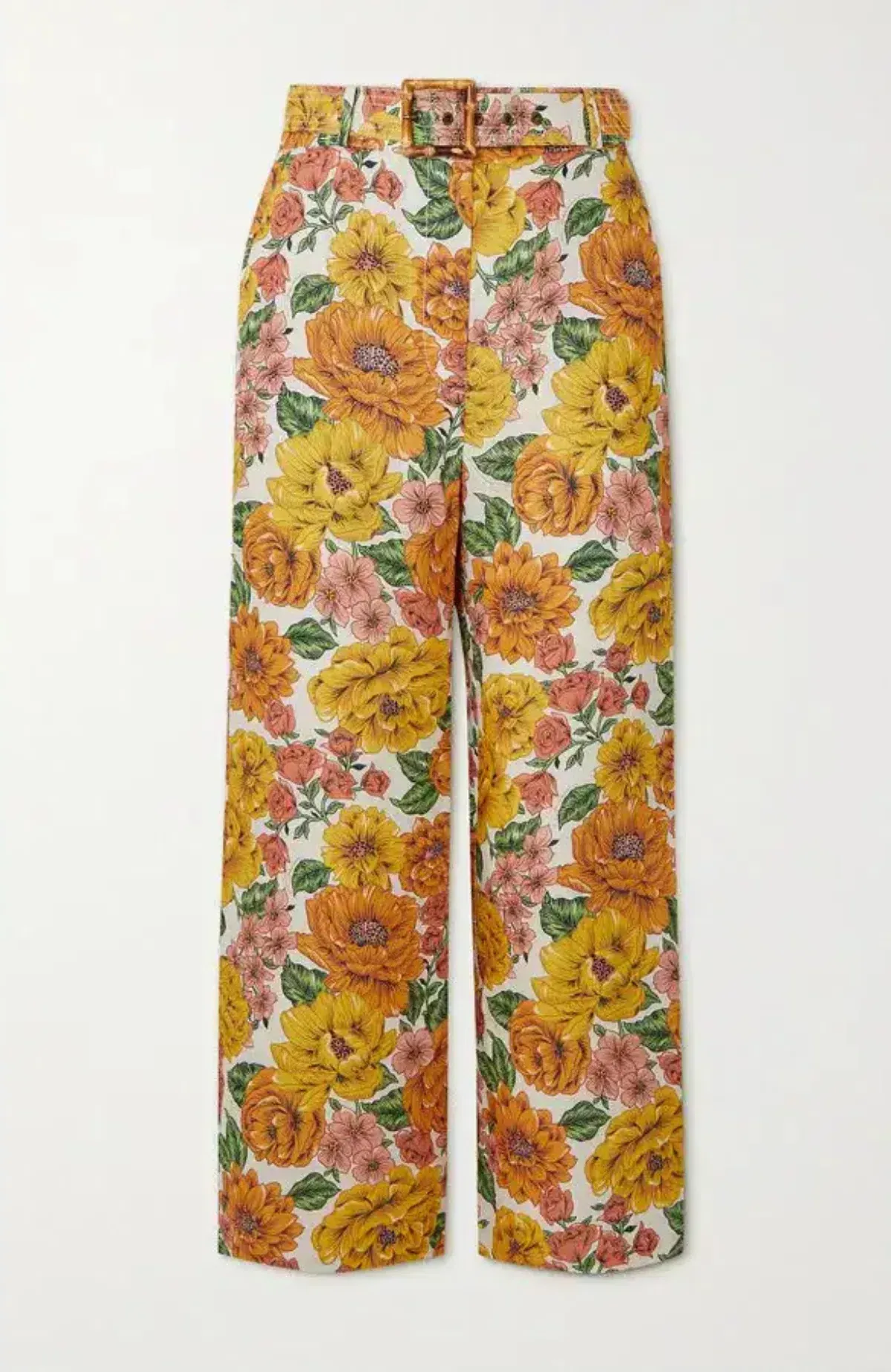 Zimmermann Poppy Floral Print Crop & Pants Set AU 10 / 1 - Image 5