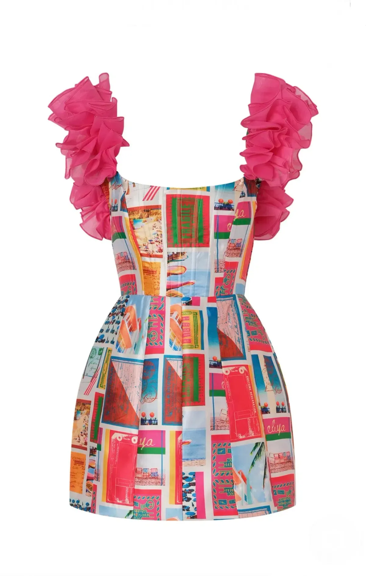 ELIYA THE LABEL RAVELLO MINI DRESS | Size XS AU 6 - Image 5