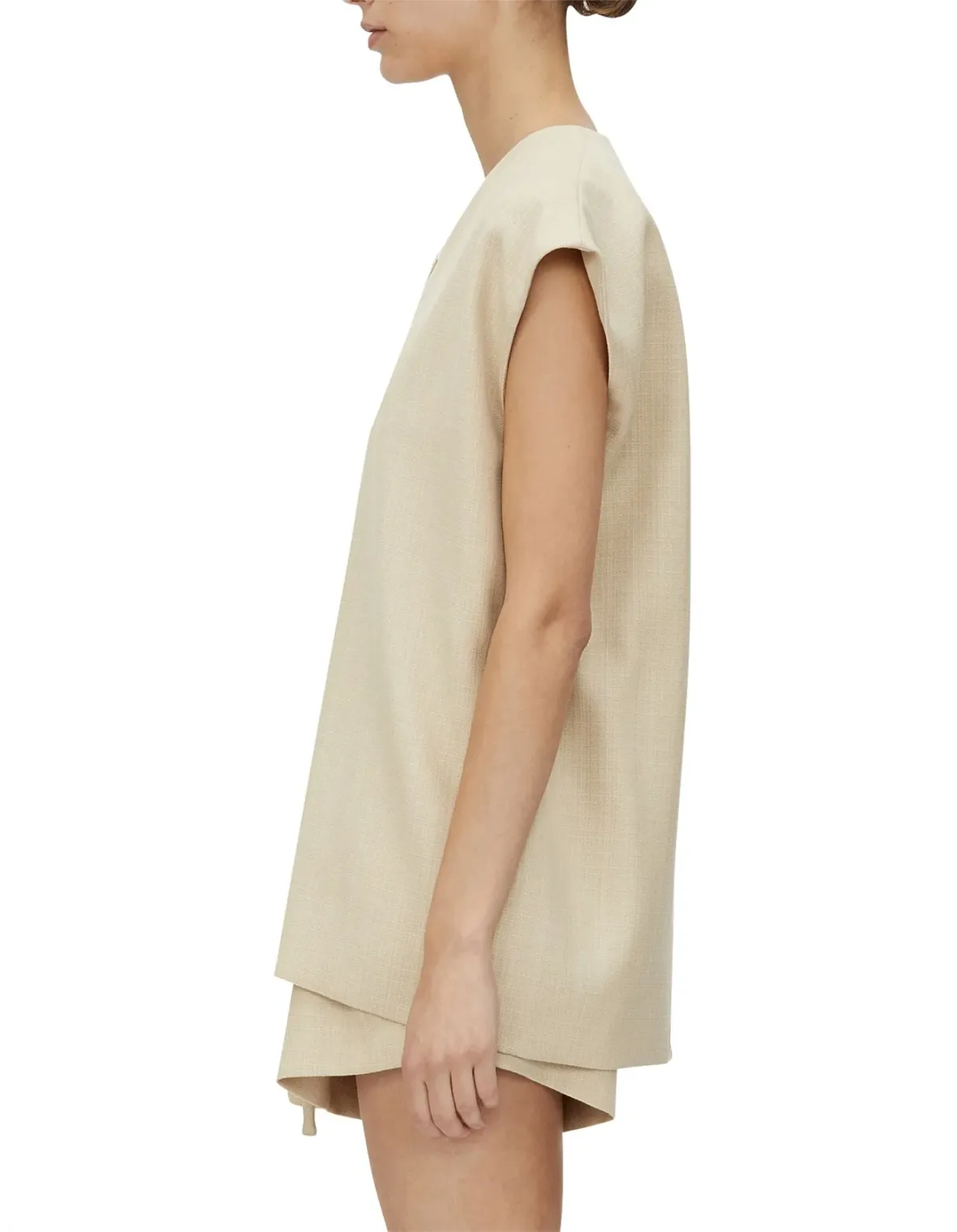 C&M Camilla and Marc Noguchi Vest XS-S Wheat - Image 2