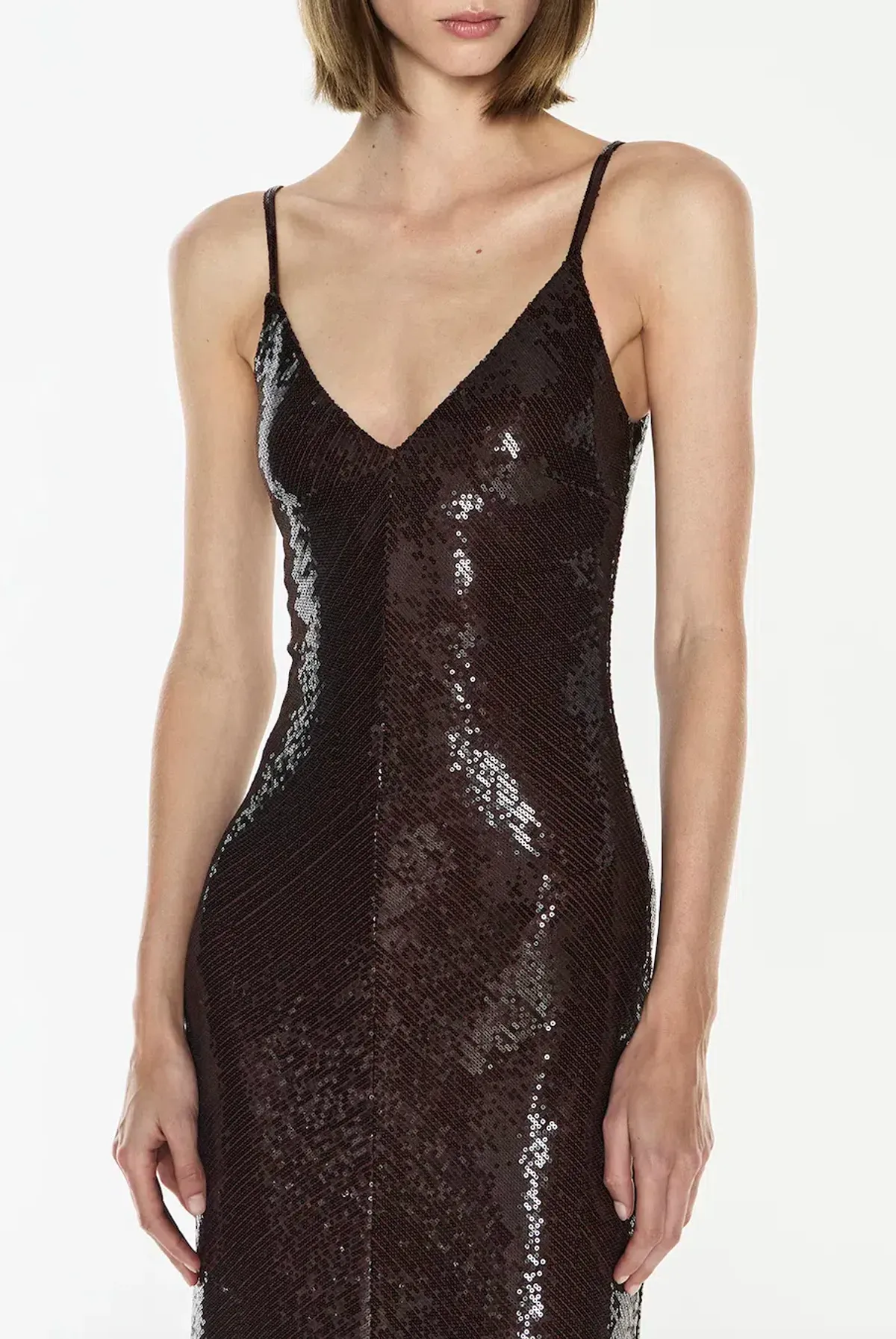Dream Maker Slip Dress | Espresso - Size 6 - Image 2