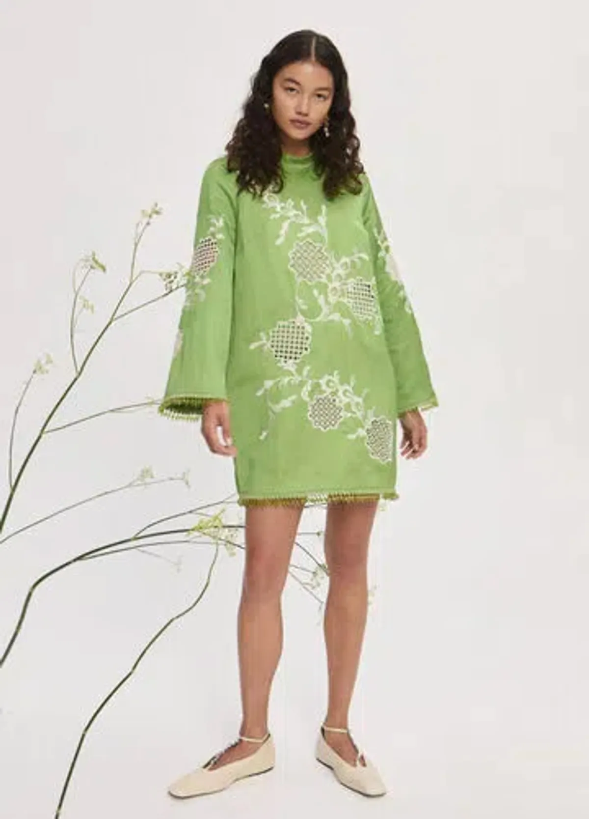 Alémais Luisa Embroidered Mini Size 16 - Image 1