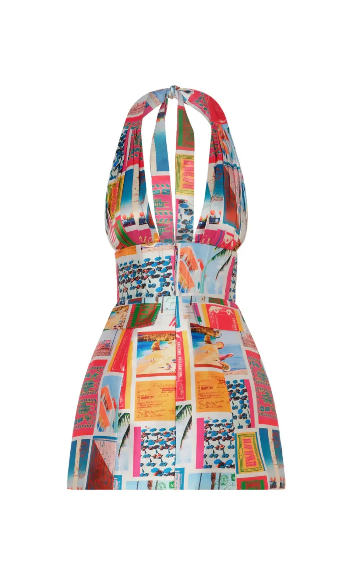 Eliya the Label St Lucia Mini Dress Vacanza Print Size 6 - Image 3