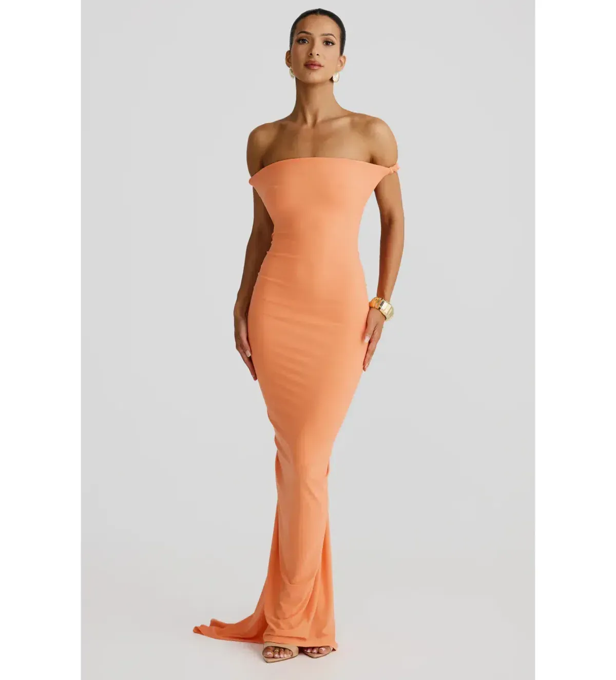 Melani The Label Maia Maxi Dress in Papaya Size XS / 6 - Image 1