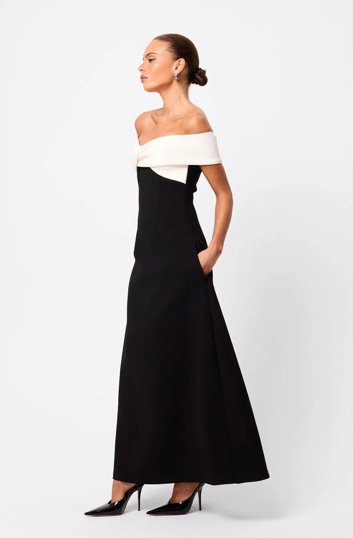 Mossman Eternal Maxi Dress Black Size 8 - Image 3