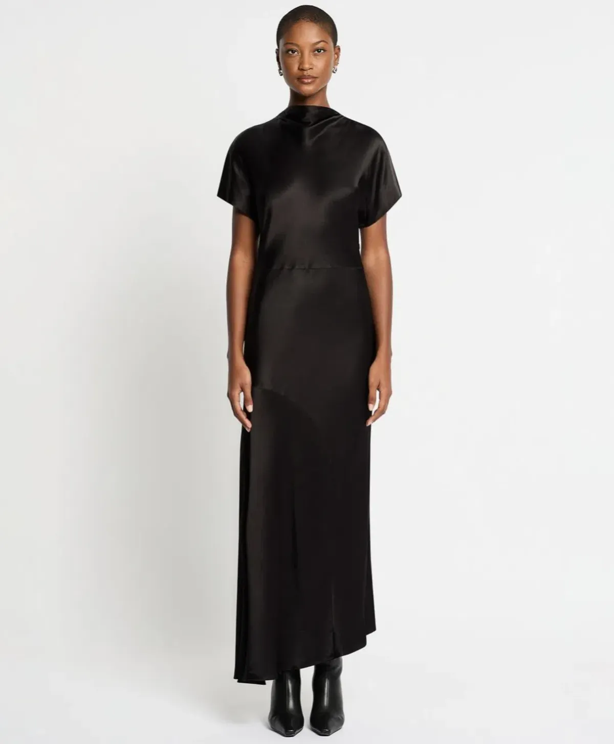 Sass & Bide Regal Promise Midi Dress Black Size 10 - Image 1