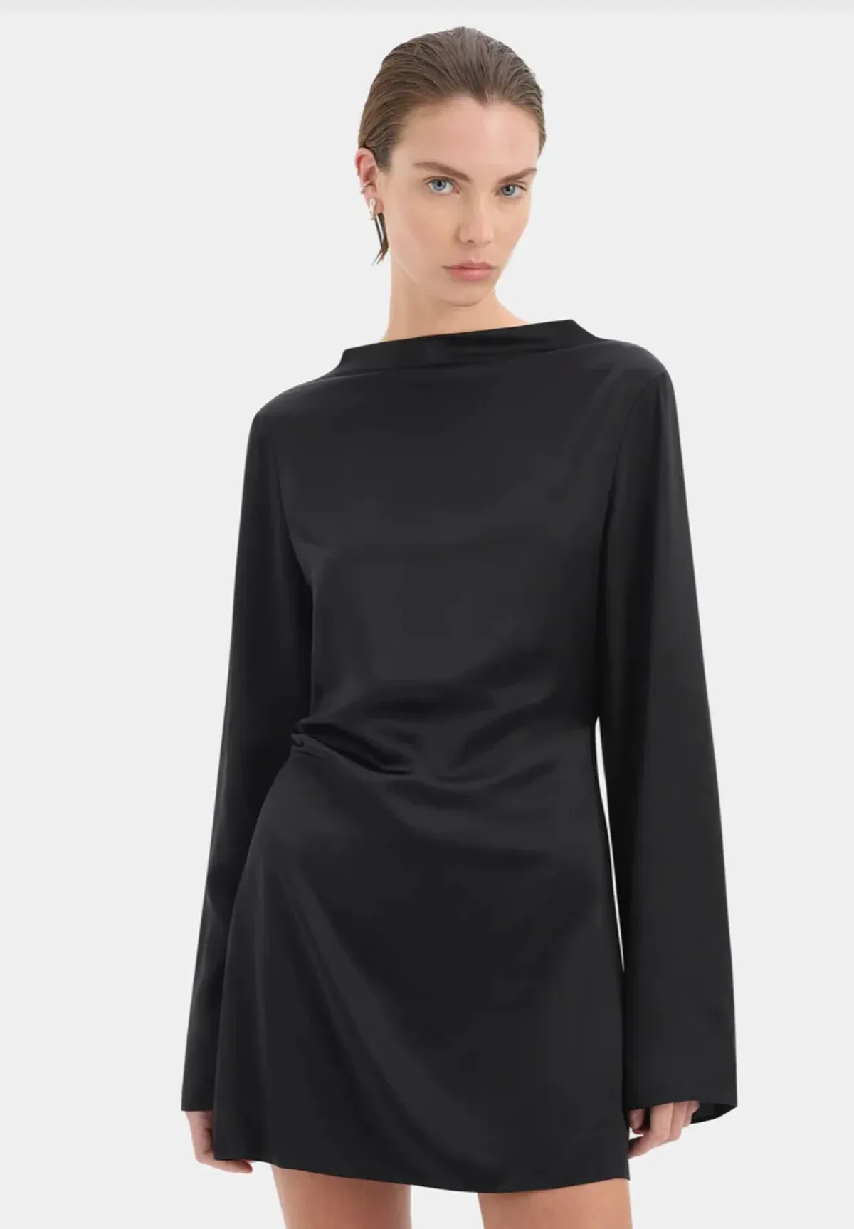 Sir the Label Yasmine Mini Dress Black Size 10  - Image 5