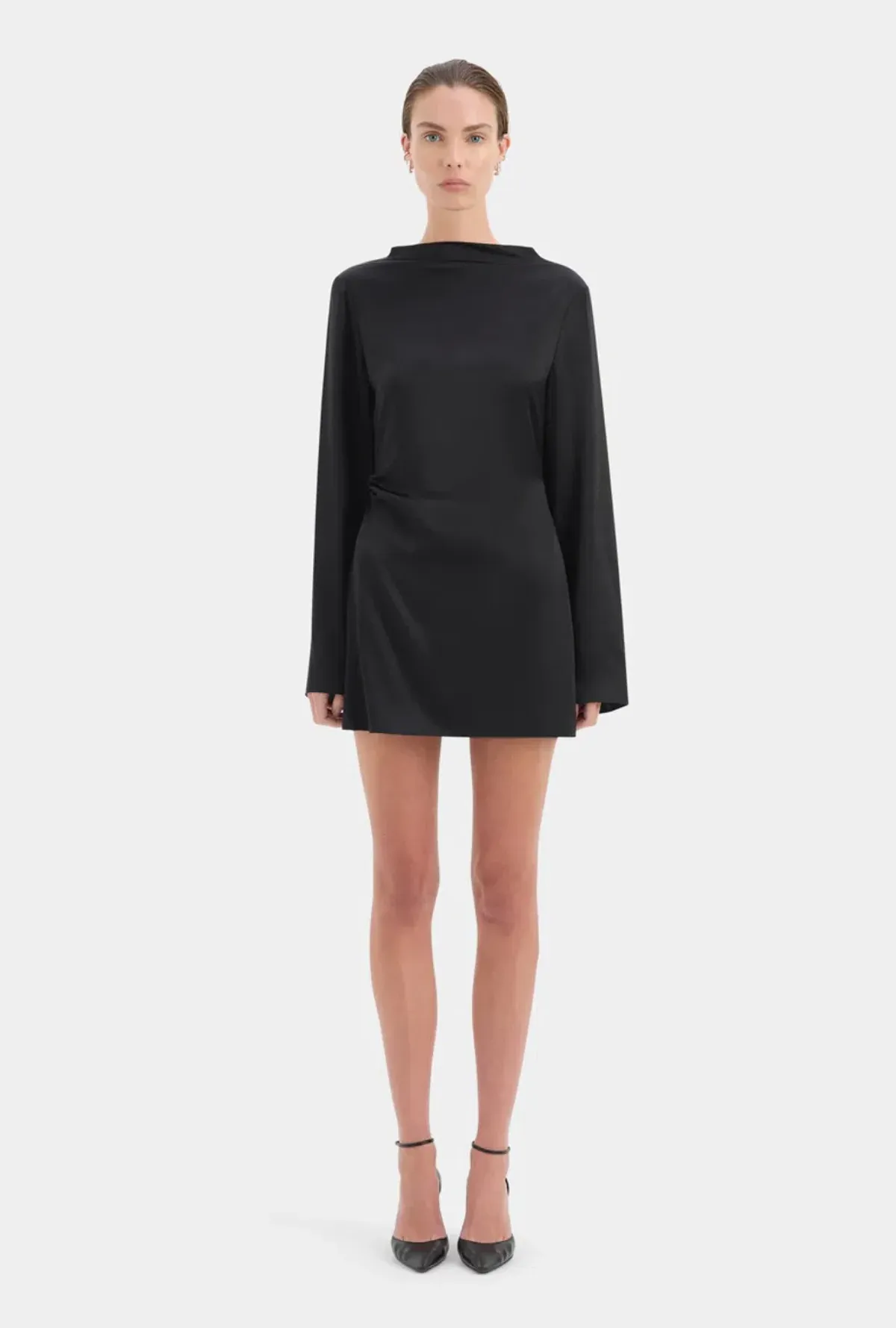 Sir the Label Yasmine Mini Dress Black Size 10  - Image 1
