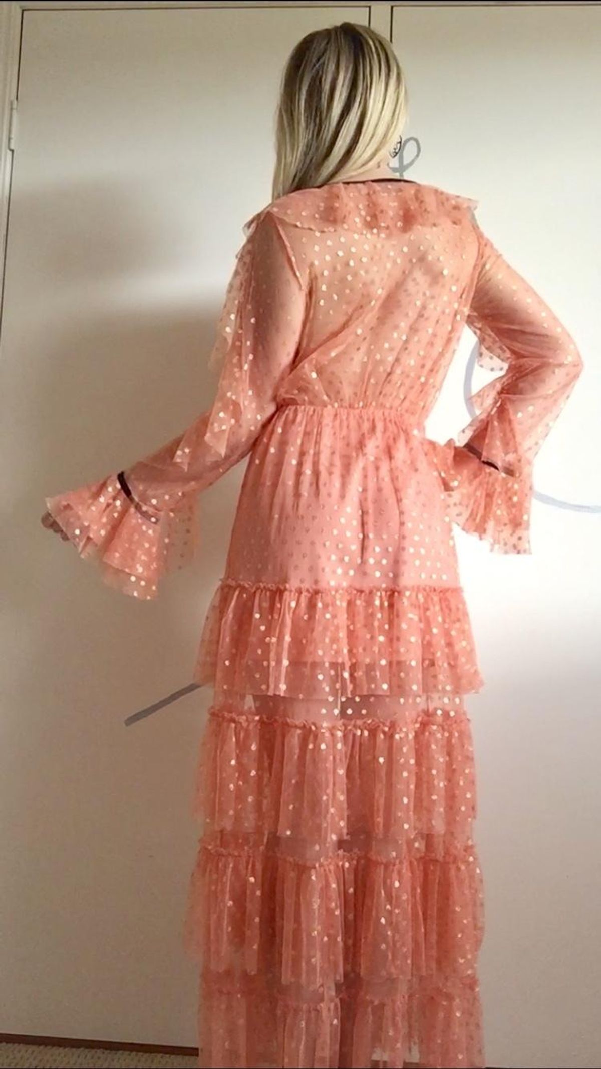 Alice McCall Flamenco Maxi Dress Rose Size 8 - Image 5