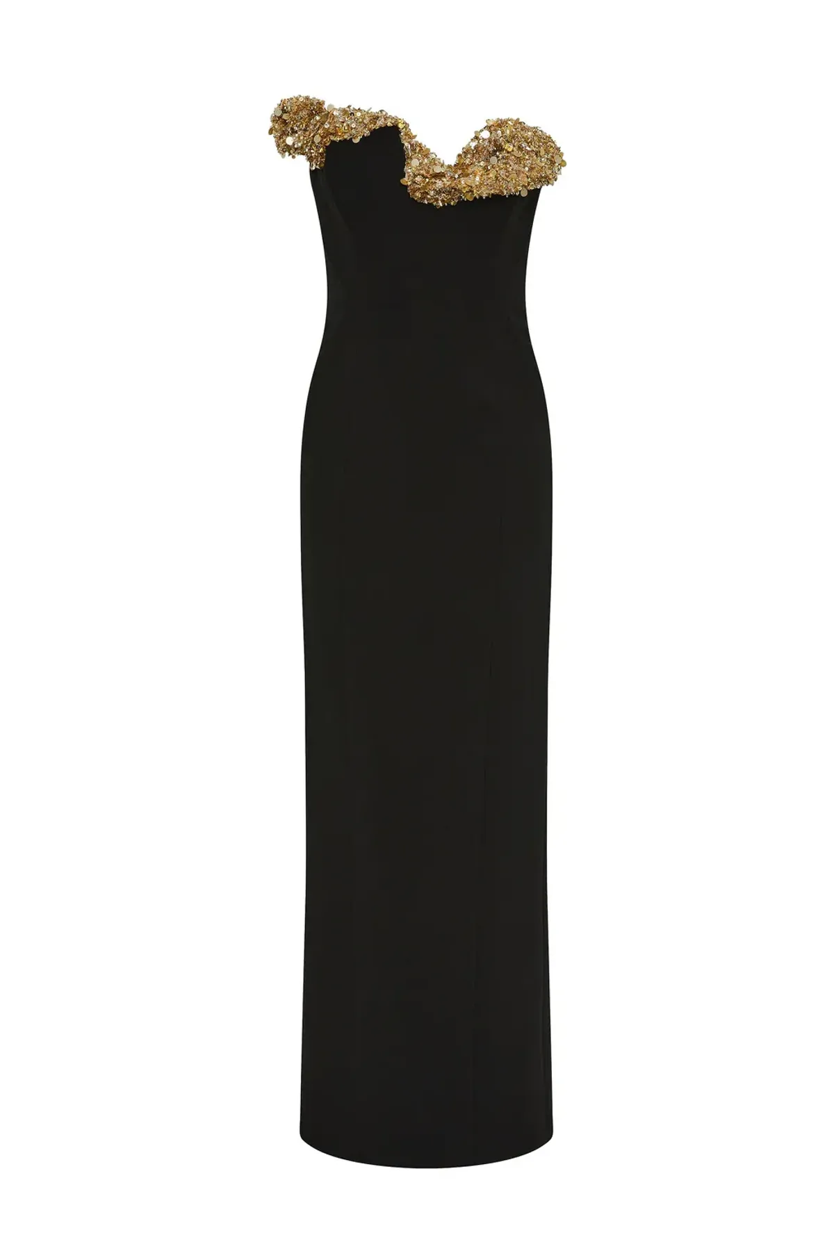 Rachel Gilbert Lucca Maxi Gown Black Size 8 - Image 1