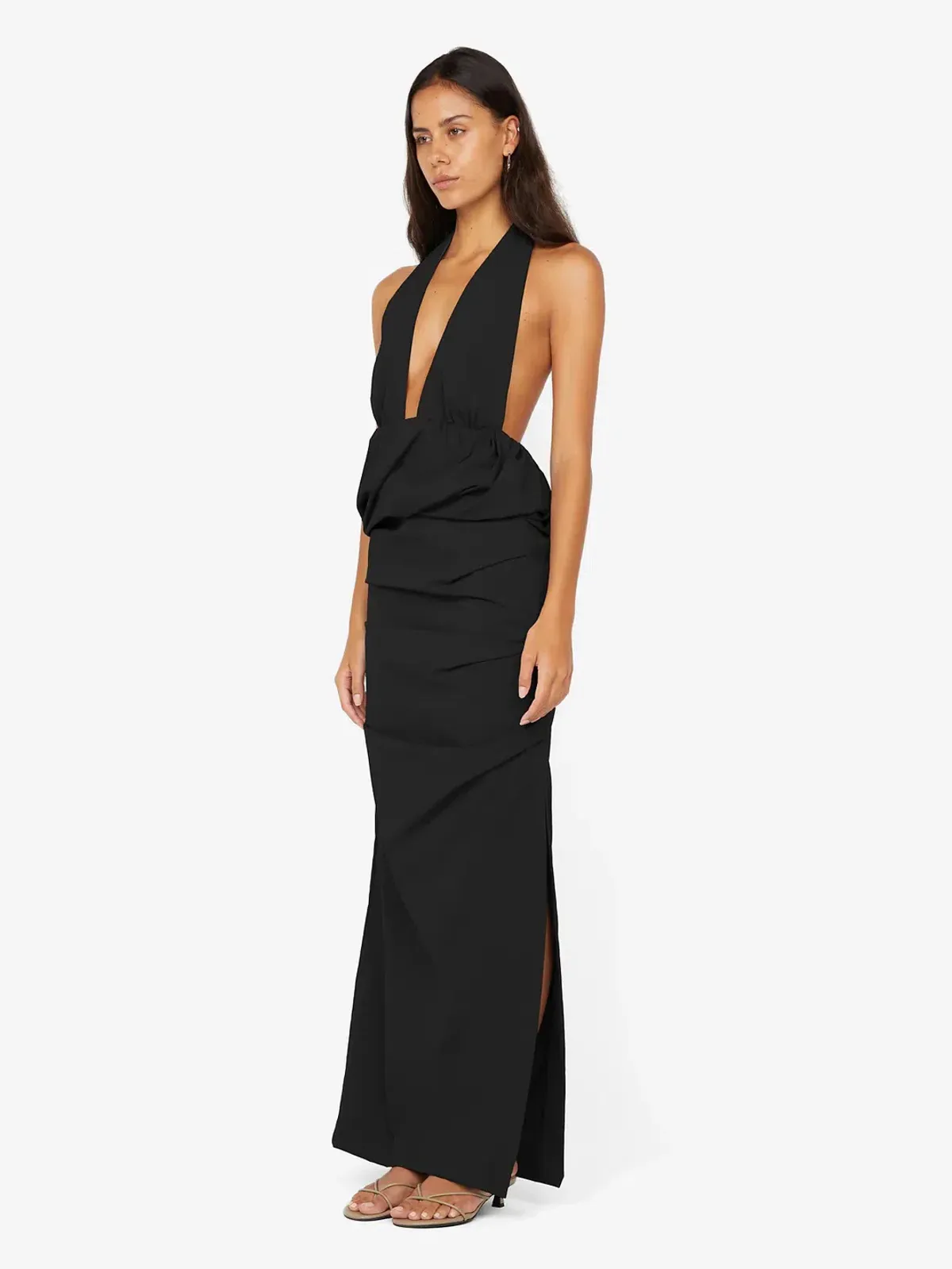 Bec & Bridge Priscilla Bubble Maxi Black Size AU 6 - Image 1