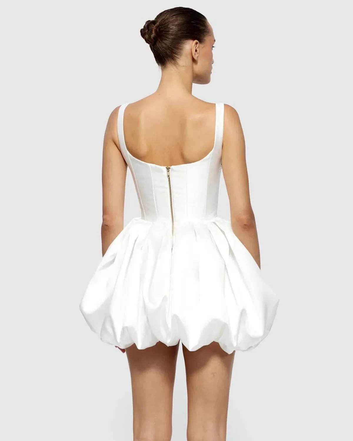 Effie Kats Muse Mini Dress / White / Size 8 - Image 2