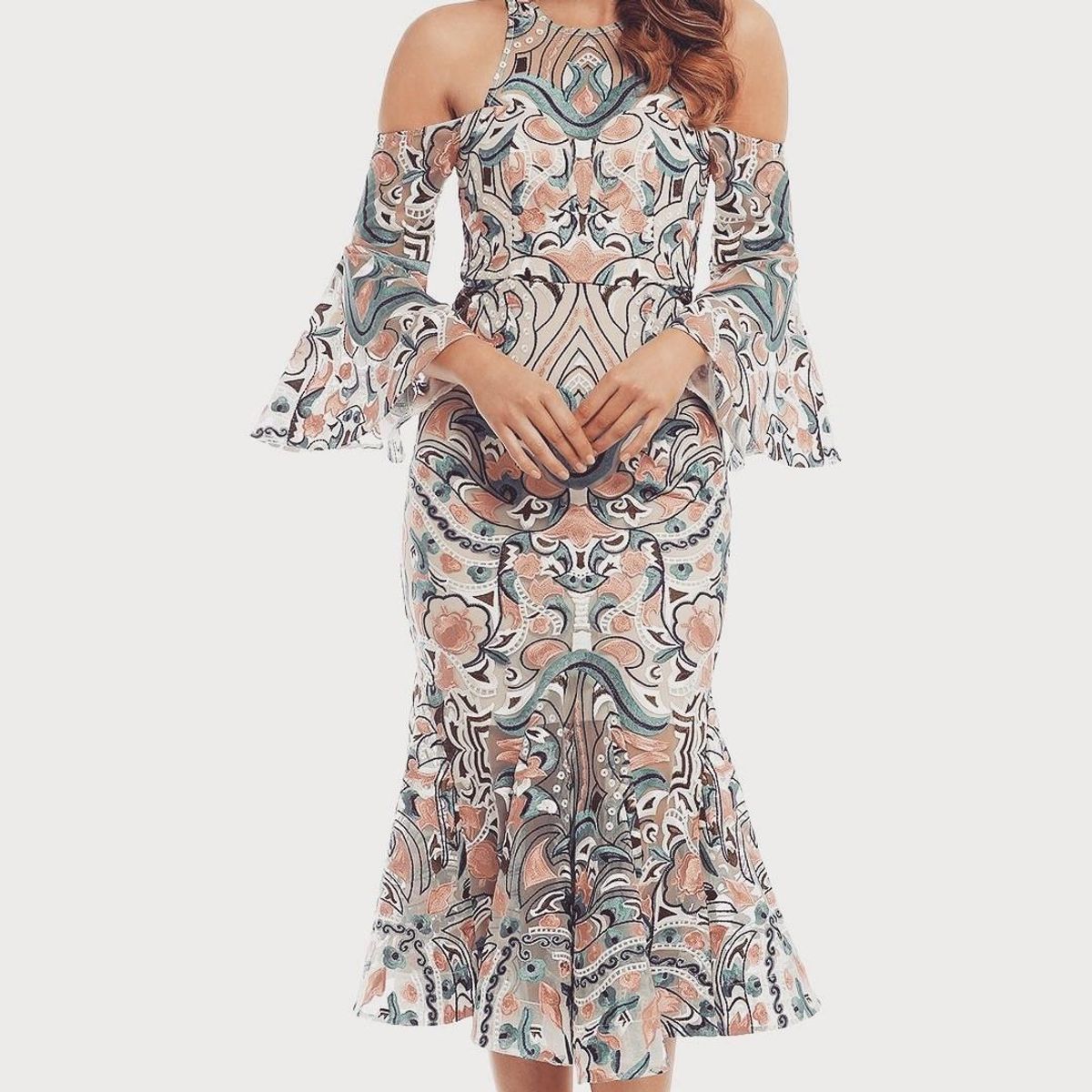 Thurley Carnival Midi Dress - Image 1