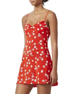 Bec & Bridge Daisy Mini Dress Red Size AU 8  for rent on The Volte - image 2