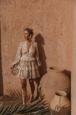 Spell Garden Party Mini Dress Floral Size 10 for rent on The Volte - image 2