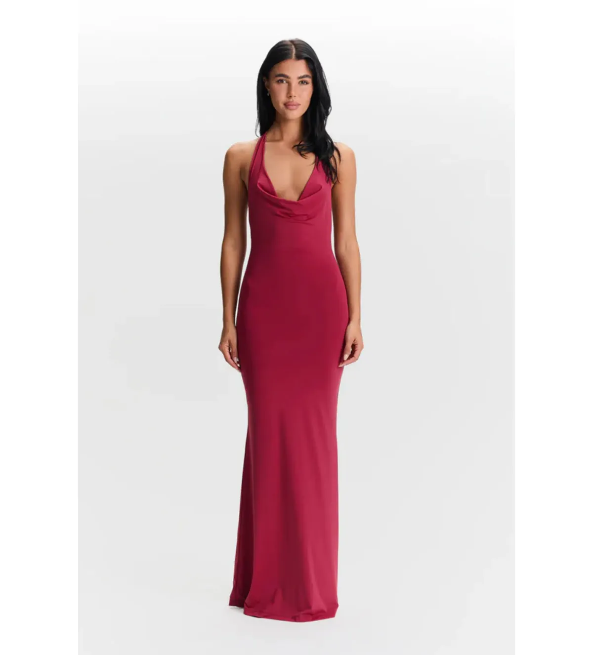 Sasha Therese Harper Maxi Dress Cherry Red Size 8 - Image 1