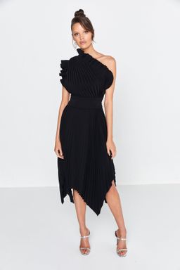 Mossman The Lady Like Dress Black Size 16 for rent on The Volte - image 1