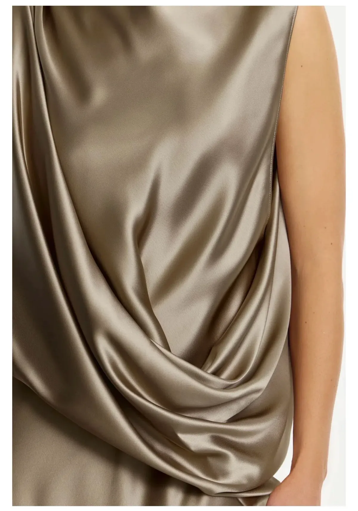 Acler Yalumla Maxi Dress in Walnut Size 12 - Image 3