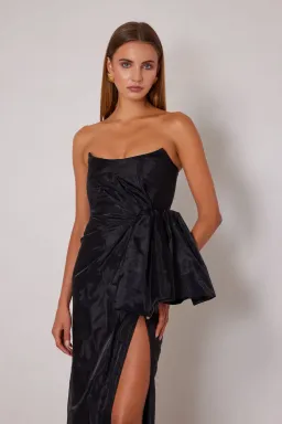 Elle Zeitoune Lennox Black Dress Size 6 for rent on The Volte - image 4