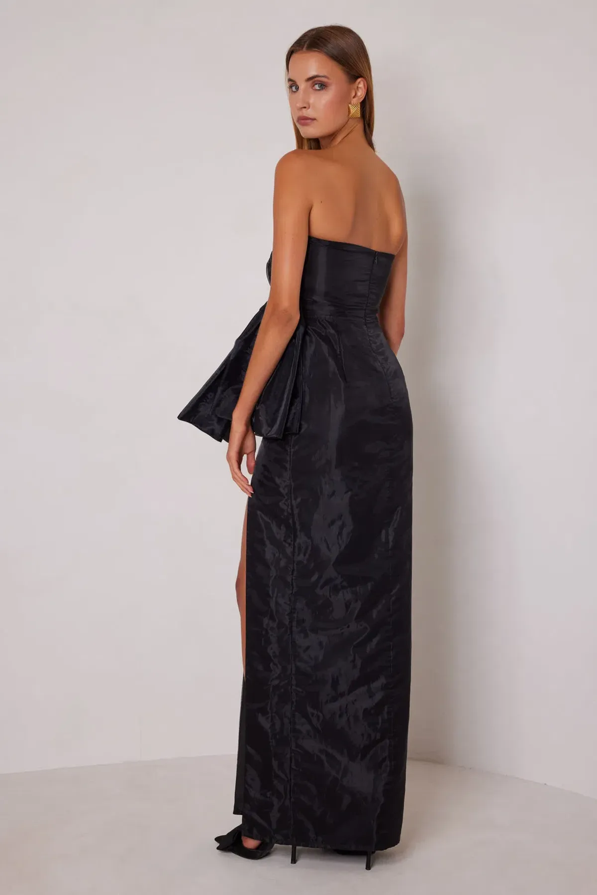 Elle Zeitoune Lennox Black Dress Size 6 - Image 5