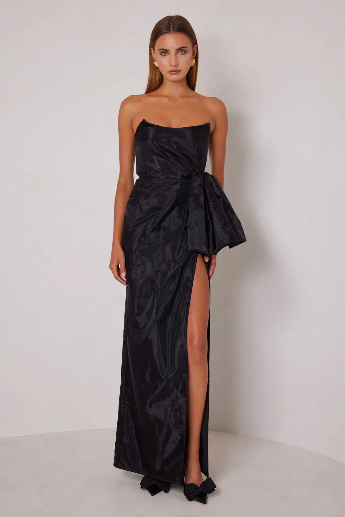 Elle Zeitoune Lennox Black Dress Size 6 - Image 3