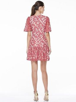 Talulah Immediacy Mini Dress Pink Size 10 for rent on The Volte - image 3