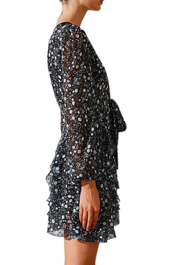 Jarrett Tie Front Mini Dress for rent on The Volte - image 4