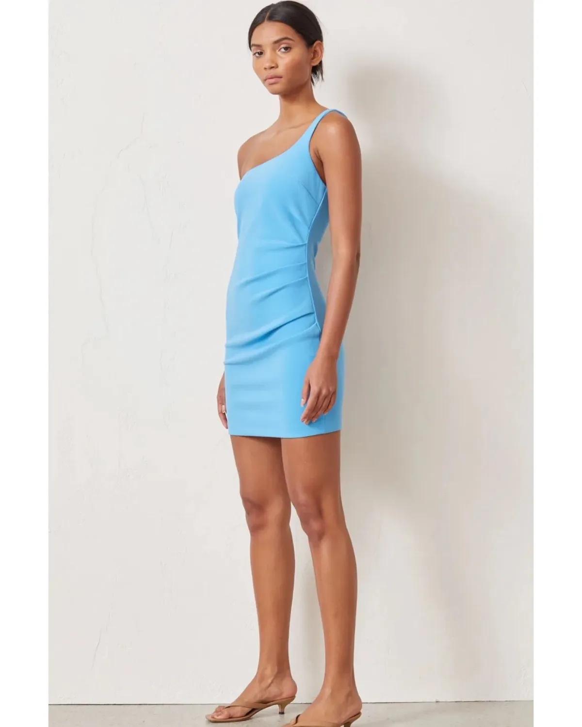 Bec & Bridge Paloma Mini Dress Blue Size AU 6 - Image 2