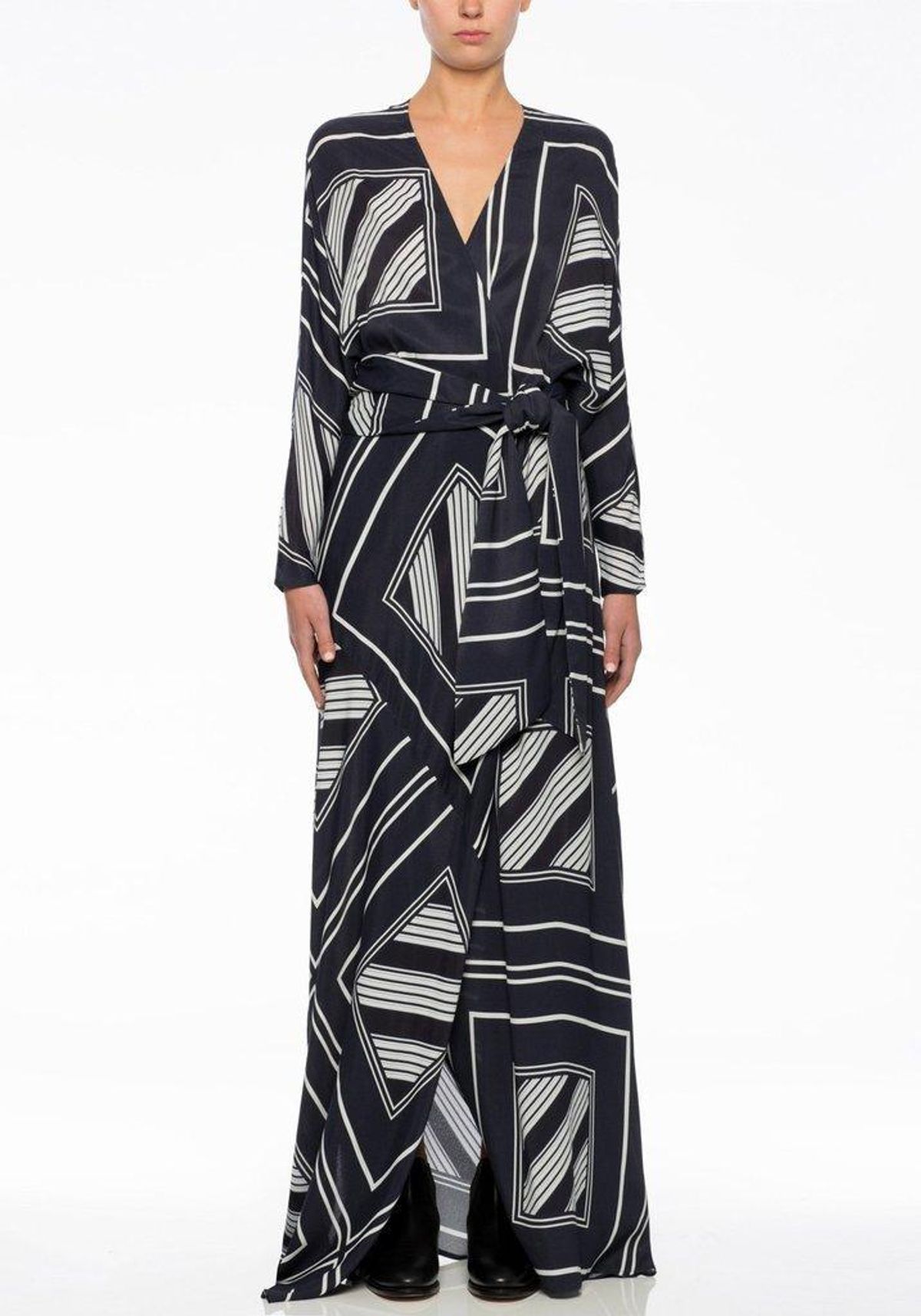 Viktoria Woods Atonement Dress Complex Print Size 1/Au 8 - Image 1