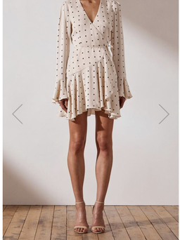 Shona Joy O'Dell Wrap Mini Dress Size 10 for rent on The Volte - image 5