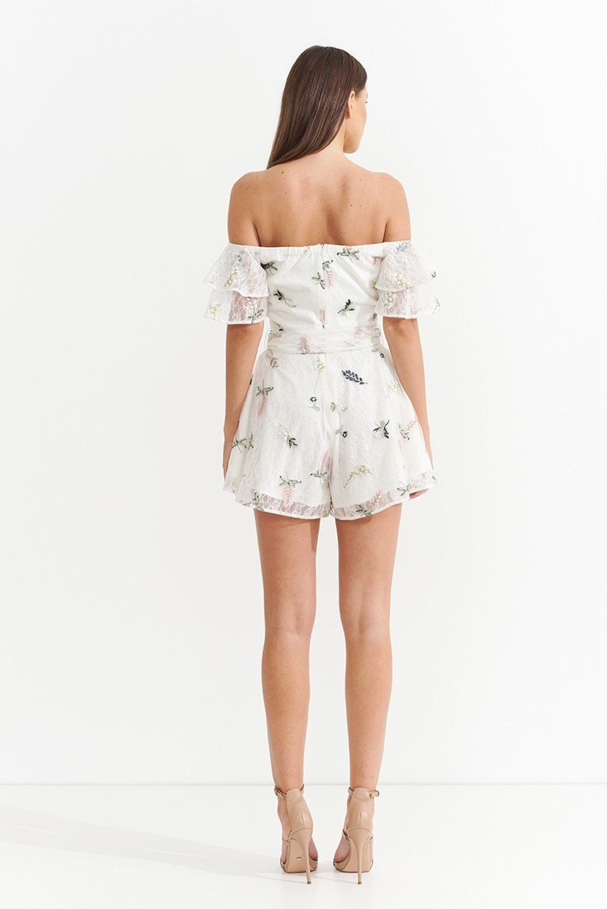 ASILIO | Botanical Crush White Romper | Size 6 | SOLD OUT - Image 5