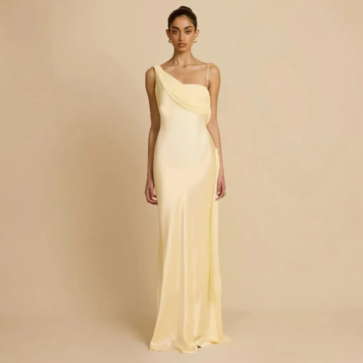 Arcina Ori Helena Dress In Lemon Medium - Image 1