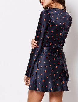 Bec & Bridge Love Spell Mini Dress in Ink Size AU 6 for rent on The Volte - image 4
