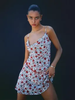 Realisation Par The Montague White Batik Floral Size XS for rent on The Volte - image 2