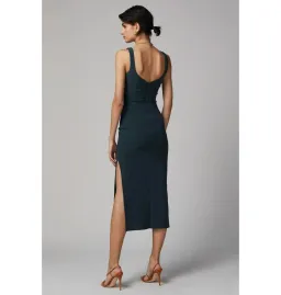 Bec and Bridge Joelle Midi Dress In Fern Size AU 10 for rent on The Volte - image 2