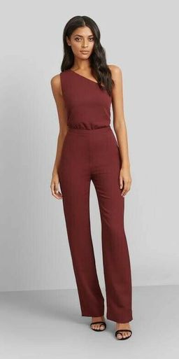 Kookai Aria Jumpsuit Plum Size 6 for rent on The Volte - image 2